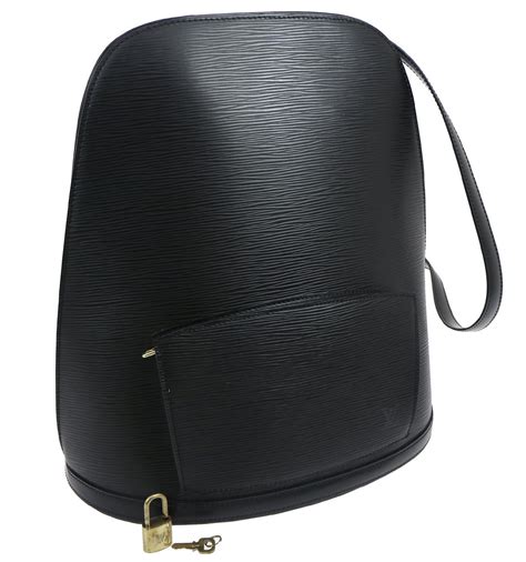 louis vuitton black epi backpack